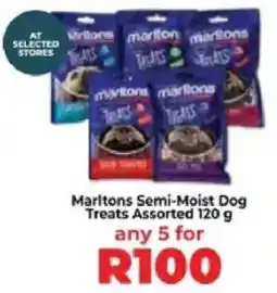 Food Lover's Market Marltons Semi-Moist Dog Treats Assorted offer