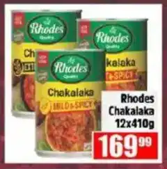 Devland Cash And Carry Rhodes Chakalaka offer