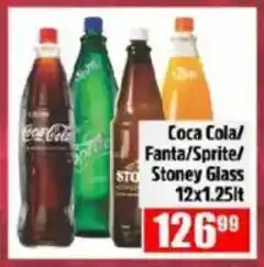 Devland Cash And Carry Coca Cola/ Fanta/ Sprite/ Stoney Glass offer