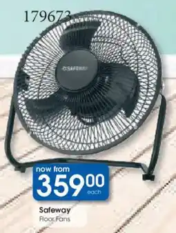 Clicks Safeway Floor Fans offer