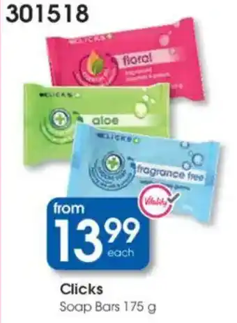 Clicks Clicks Soap Bars offer