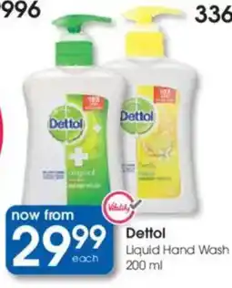 Clicks Dettol Liquid Hand Wash offer