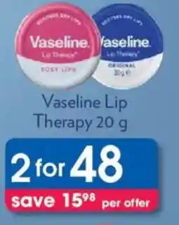 Clicks Vaseline Lip Therapy offer