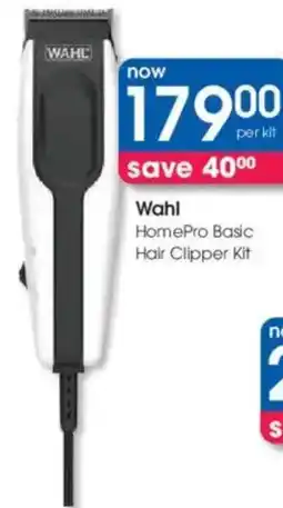 Clicks Wahl HomePro Basic Hair Clipper Kit offer