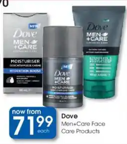 Clicks Dove Men+Care Face Care Products offer