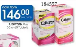 Clicks Caltrate Plus Tablets offer