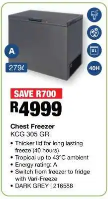 OK Furniture Chest Freezer offer