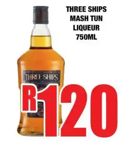 Boxer THREE SHIPS MASH TUN LIQUEUR 750ML offer
