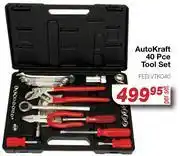 AutoZone Auto Kraft 40 Pce Tool Set FED.VTK040-Per Set offer