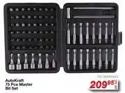 AutoZone Auto Kraft 75 Pce Master Bit Set FED.AKM90443-Per Set offer