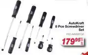 AutoZone Auto Kraft 8 Pce Screwdriver Set FED.AKM90506-Per Set offer