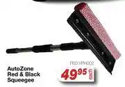 AutoZone Auto Zone Red & Black Squeegee FED.VPH002 offer