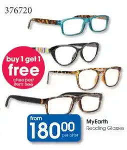 Clicks MyEarth Reading Glasses offer