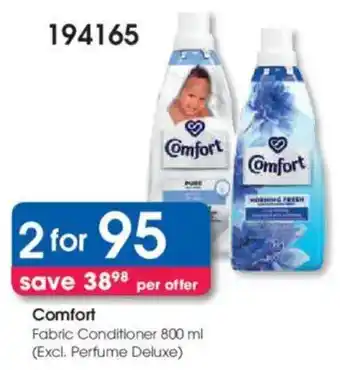 Clicks Comfort Fabric Conditioner offer
