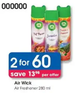 Clicks Air Wick Air Freshener offer