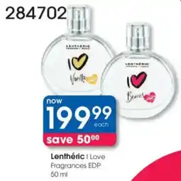Clicks Lentheric I Love Fragrances EDP offer