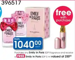 Clicks Emily in Paris EDP Fragrance offer