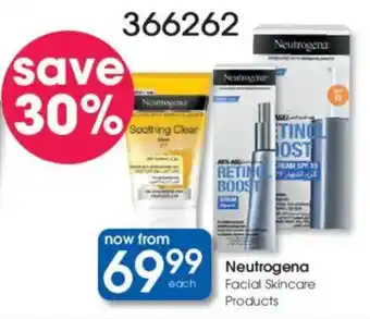 Clicks Neutrogena Facial Skincare Products offer