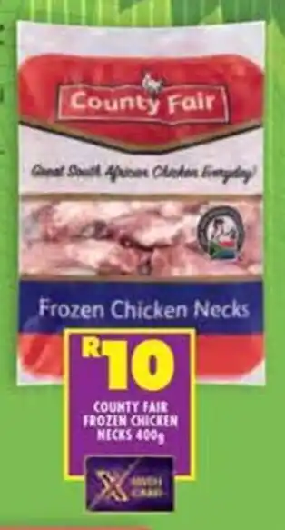 Shoprite County Fair Frozen Chicken Necks offer