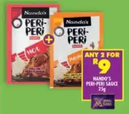 Shoprite Nando's peri-peri sauce offer