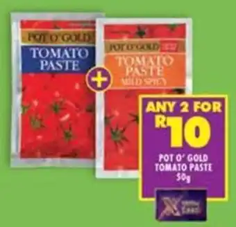 Shoprite Pot o' gold tomato paste offer