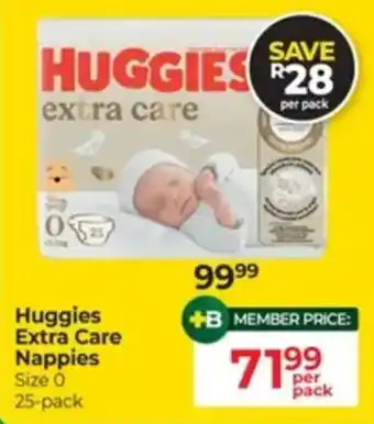 Baby City Huggies Extra Care Nappies offer