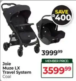 Baby City Joie Muze LX Travel System Coal offer
