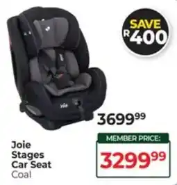 Baby City Joie Stages Car Seat Coal offer