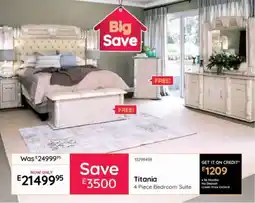 Bradlows Titania Bedroom Suite offer