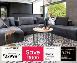 Bradlows Seattle 4 Modular Suite offer
