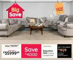 Bradlows Executive MK2 Lounge Suite offer