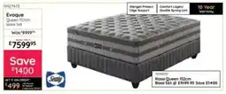Bradlows Sealy Evoque Queen 152cm Base Set offer