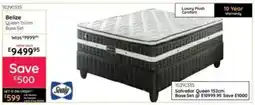 Bradlows Sealy Belize Queen 152cm Base Set offer