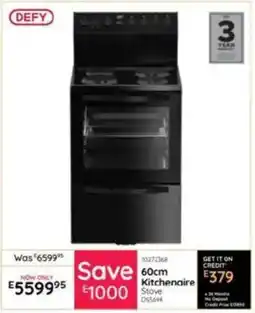 Bradlows Defy Kitchenaire Stove offer