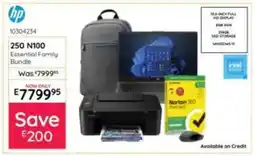 Bradlows Hp 250 N100 Essential Family Bundle offer