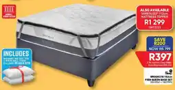 Furnmart Sure sleep brooklyn 152cm firm queen base set offer