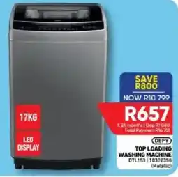 Furnmart Defy top loading washing machine offer