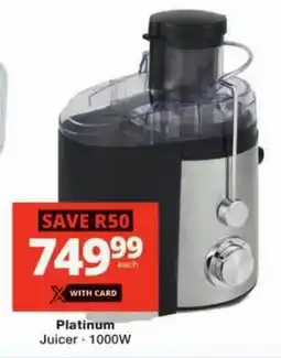 Checkers Platinum Juicer offer