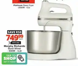 Checkers Morphy Richards Bowl Mixer offer
