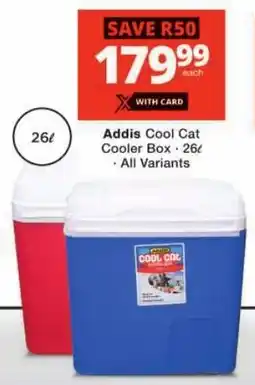 Checkers Addis Cool Cat Cooler Box offer