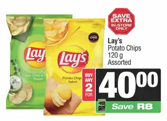 Spar Lay's Potato Chips Assorted offer