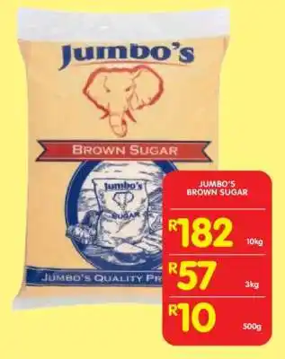 Shoprite JUMBO’S BROWN SUGAR offer