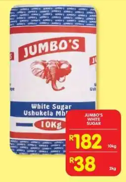 Shoprite JUMBO'S WHITE SUGAR offer