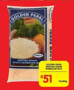 Shoprite GOLDEN PEARL MEDIUM GRAIN PARBOILED RICE offer