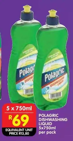 Shoprite POLAGRIC DISHWASHING LIQUID offer