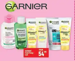 Shoprite Garnier Facial Range offer