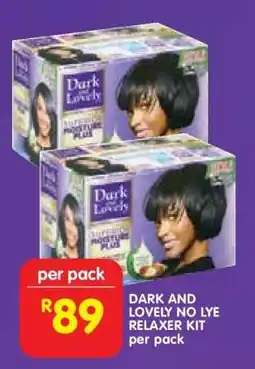 Shoprite DARK AND LOVELY NO LYE RELAXER KIT offer