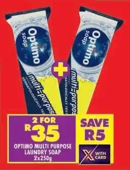 Shoprite OPTIMO MULTI PURPOSE LAUNDRY SOAP offer
