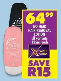 Shoprite No Hair Hair Removal Lotion offer