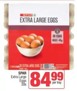 Spar SPAR Extra Large Eggs 30s offer